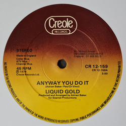 Liquid Gold Anyway You Do It Vinyl 12" USED
