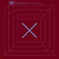 Iannis Xenakis GRM Works 1957-1962 Vinyl LP USED