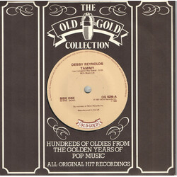 Debbie Reynolds / Jane Morgan Tammy / The Day The Rains Came USED VINYL 7INCH 45 RPM SINGLE REPRESS STEREO MONO