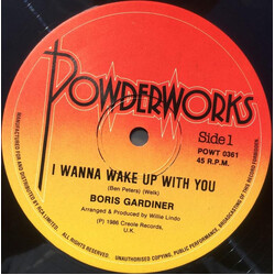 Boris Gardiner I Want To Wake Up With You USED VINYL 12INCH 45 RPM SINGLE