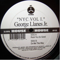 George Llanes, Jr. NYC Vol 1. USED VINYL 12INCH