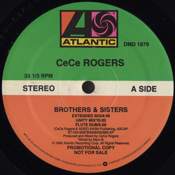 Ce Ce Rogers Brothers & Sisters VINYL 12" USED