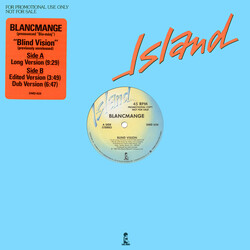 Blancmange Blind Vision USED VINYL 12INCH 45 RPM PROMO STEREO