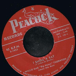 Big Mama Thornton I Smell A Rat / They Call Me Big Mama USED VINYL 7INCH UNOFFICIAL RELEASE