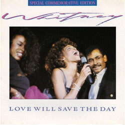 Whitney Houston Love Will Save The Day USED VINYL 7INCH 45 RPM SINGLE SPECIAL EDITION