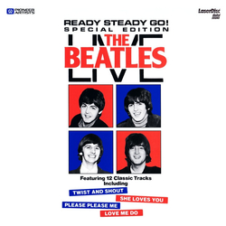The Beatles Ready Steady Go! Special Edition: The Beatles Live Laserdisc USED