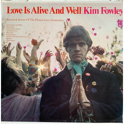 Kim Fowley Love Is Alive And Well Vinyl LP USED