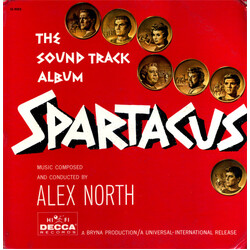 Alex North Spartacus (The Sound Track Album) Vinyl LP USED