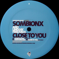 Sombionx / Lindsay Frkovich Close To You USED VINYL 12INCH 33 S RPM