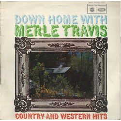 Merle Travis Down Home With Merle Travis Vinyl LP USED