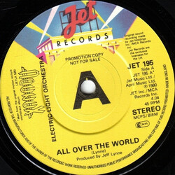 Electric Light Orchestra All Over The World USED VINYL 7INCH SINGLE 45 RPM PROMO