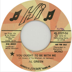 Al Green You Ought To Be With Me USED VINYL 7INCH 45 RPM PROMO