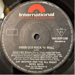 Cat Mother And The All-Night Newsboys Good Old Rock 'N Roll / Bad News USED VINYL 7INCH 45 RPM SINGLE