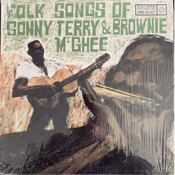 Sonny Terry & Brownie McGhee Folk Songs Of Sonny Terry & Brownie McGhee Vinyl LP USED