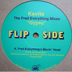Kavita (11) Gypsy (The Fred Everything Mixes) USED VINYL 12INCH 45 RPM