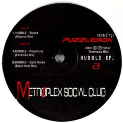 Metroplex Social Club Hubble EP. USED VINYL 12INCH EP