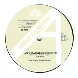 Fun Fun Happy Station (Club Mix & Dub Mix) USED VINYL 12INCH 45 RPM UNOFFICIAL RELEASE
