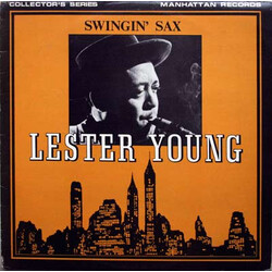 Lester Young Swingin' Sax Vinyl LP USED
