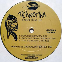 Teknotika Exotika EP VINYL 12" USED