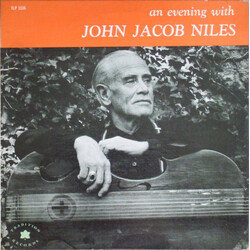 John Jacob Niles An Evening With John Jacob Niles Vinyl LP USED