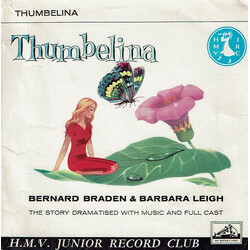 Bernard Braden / Barbara Leigh Thumbelina USED VINYL 7INCH 45 RPM EP