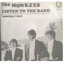 The Monkees Listen To The Band / Someday Man Vinyl 7" USED