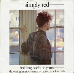 Simply Red Holding Back The Years USED VINYL 12INCH 45 RPM SINGLE REISSUE