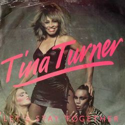 Tina Turner Let's Stay Together Vinyl 7" USED