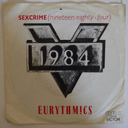 Eurythmics Sexcrime (Nineteen Eighty Four) USED VINYL 7INCH 45 RPM SINGLE