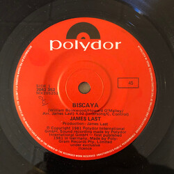 James Last Biscaya USED VINYL 7INCH SINGLE 45 RPM