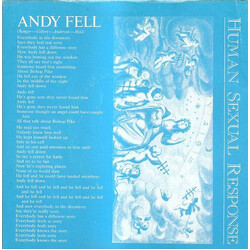 Human Sexual Response Andy Fell USED VINYL 7INCH