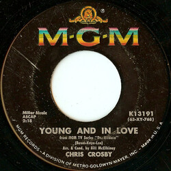 Chris Crosby Young And In Love USED VINYL 7INCH 45 RPM