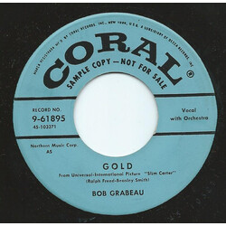 Bob Grabeau Gold / Lu Le La USED VINYL 7INCH 45 RPM PROMO