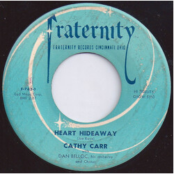 Cathy Carr Heart Hideaway USED VINYL 7INCH SINGLE 45 RPM
