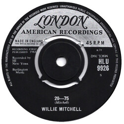 Willie Mitchell 20-75 / Secret Home USED VINYL 7INCH 45 RPM