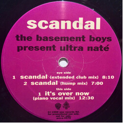The Basement Boys / Ultra Naté Scandal USED VINYL 12INCH PROMO