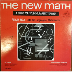 James F. Lanahan The New Math: Album No. 1 - Sets, the Language of Mathematics Vinyl LP USED