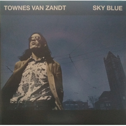 Townes Van Zandt Sky Blue Vinyl LP USED