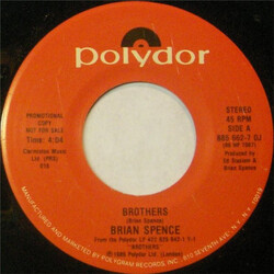 Brian Spence Brothers USED VINYL 7INCH 45 RPM PROMO