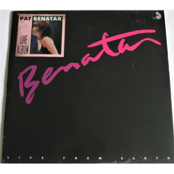 Pat Benatar Live From Earth Vinyl LP USED