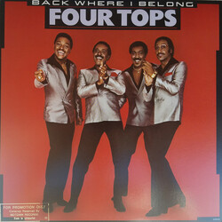 Four Tops Back Where I Belong Vinyl LP USED