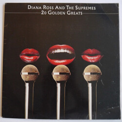 The Supremes 20 Golden Greats Vinyl LP USED