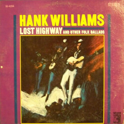 Hank Williams Lost Highway And Other Folk Ballads Vinyl LP USED