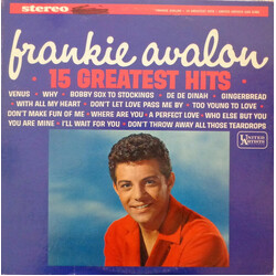 Frankie Avalon 15 Greatest Hits Vinyl LP USED