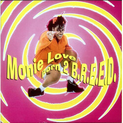 Monie Love Born 2 B.R.E.E.D. USED VINYL 12INCH MAXI-SINGLE