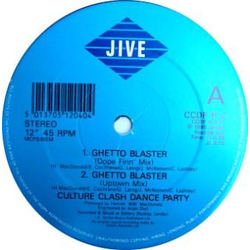Culture Clash Dance Party Ghetto Blaster Vinyl 12" USED