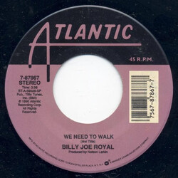 Billy Joe Royal We Need To Walk USED VINYL 7INCH SINGLE