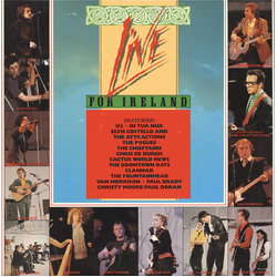 Various Live For Ireland Vinyl LP USED