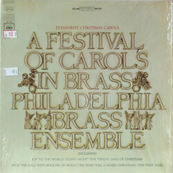 Philadelphia Brass Ensemble A Festival Of Carols In Brass Vinyl LP USED