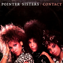 Pointer Sisters Contact Vinyl LP USED
